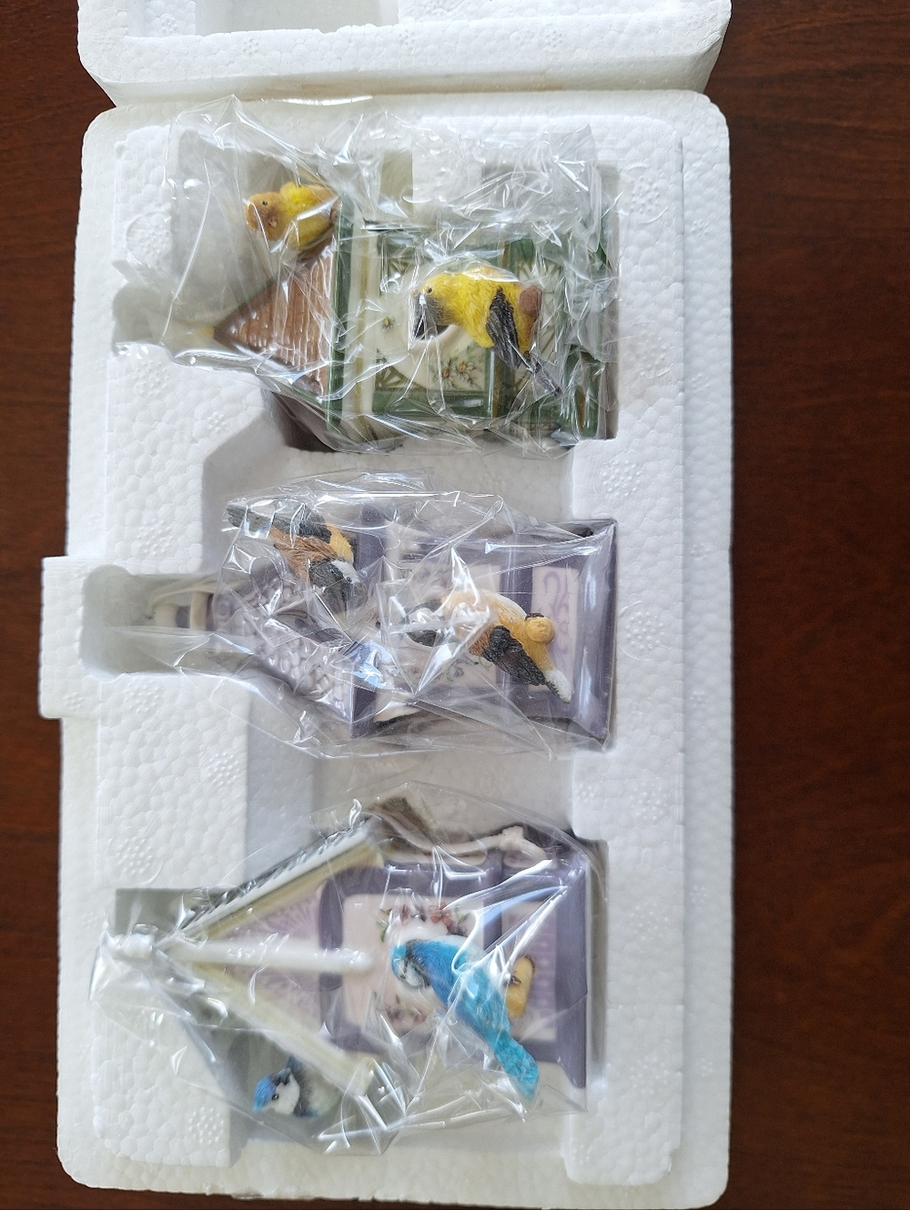 The Bradford Editions Heirloom Porcelain Ornament Collection NWT